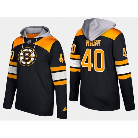 Herren Boston Bruins Tuukka Rask 40 N001 Pullover Hooded Sweatshirt